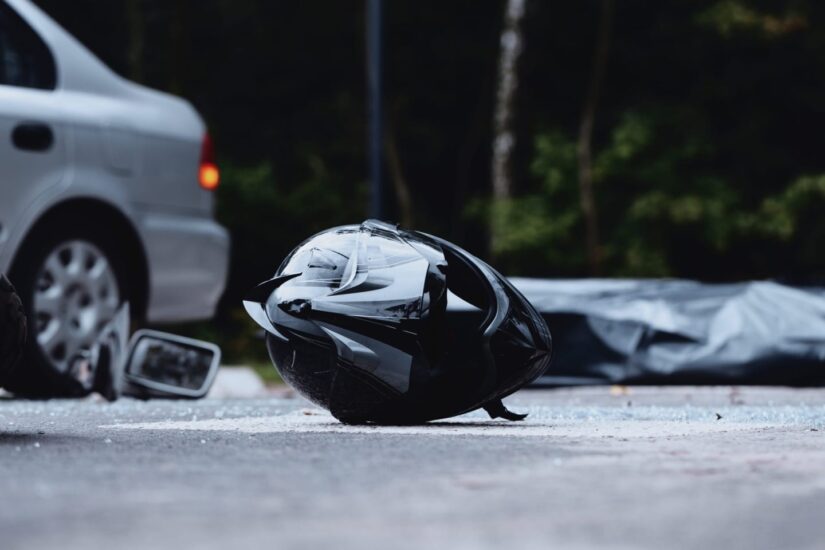 Photo of Damaged Motorcycle