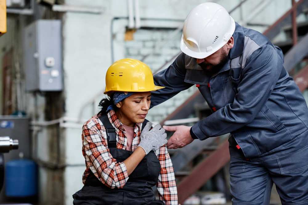 Photo of an Injured Worker