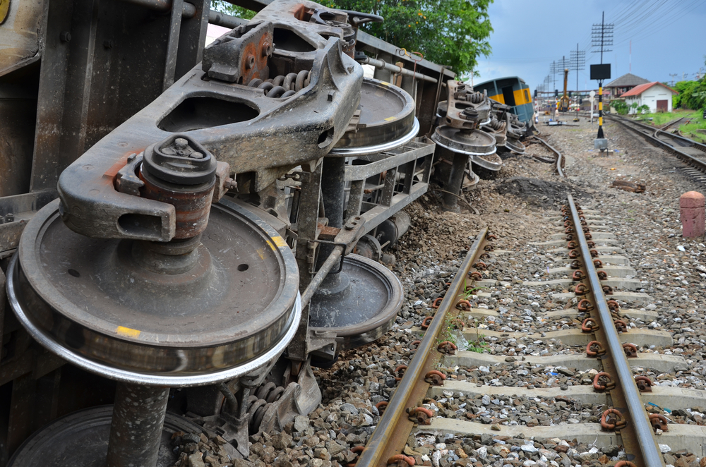 Photo of a Train Accident